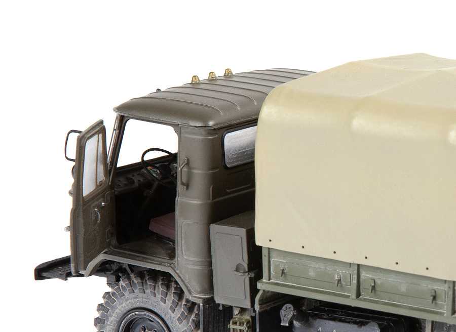 Model Kit military 3707 - GAZ-66 (1:35)