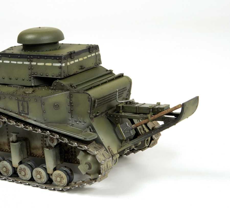 Model Kit military 3716 - SOVIET LIGHT TANK MS-1 (1:35)