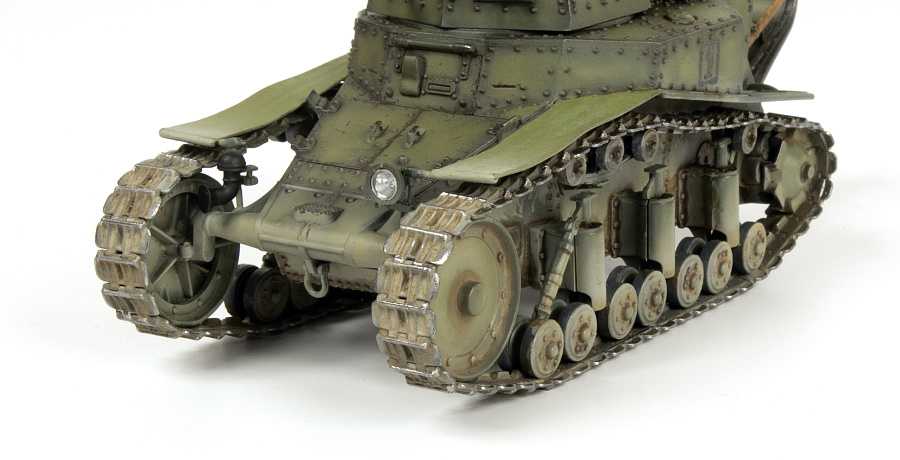 Model Kit military 3716 - SOVIET LIGHT TANK MS-1 (1:35)