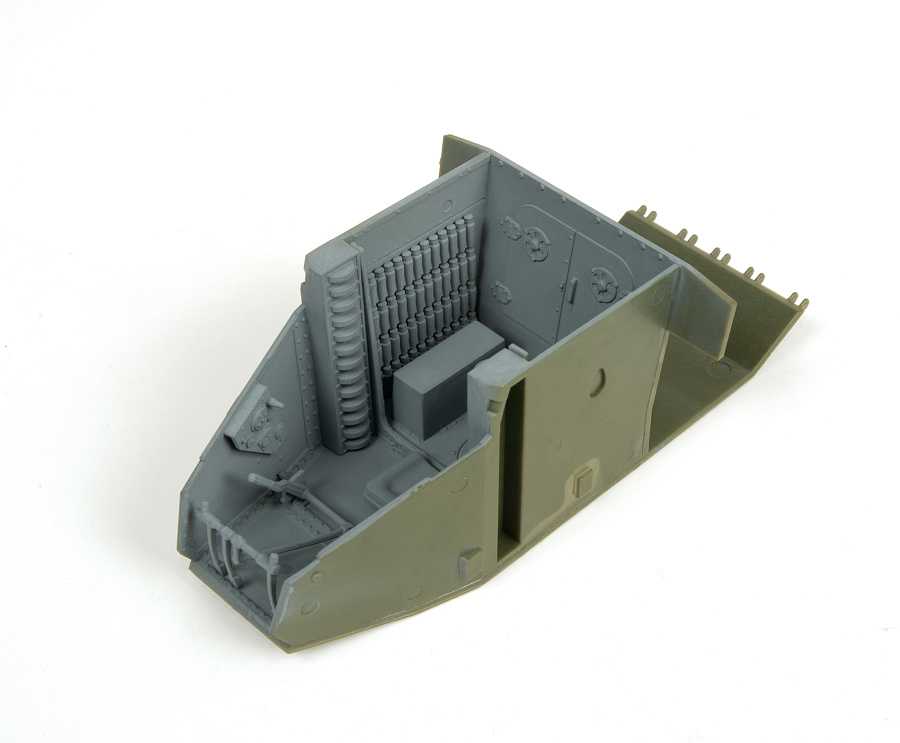 Model Kit military 3716 - SOVIET LIGHT TANK MS-1 (1:35)