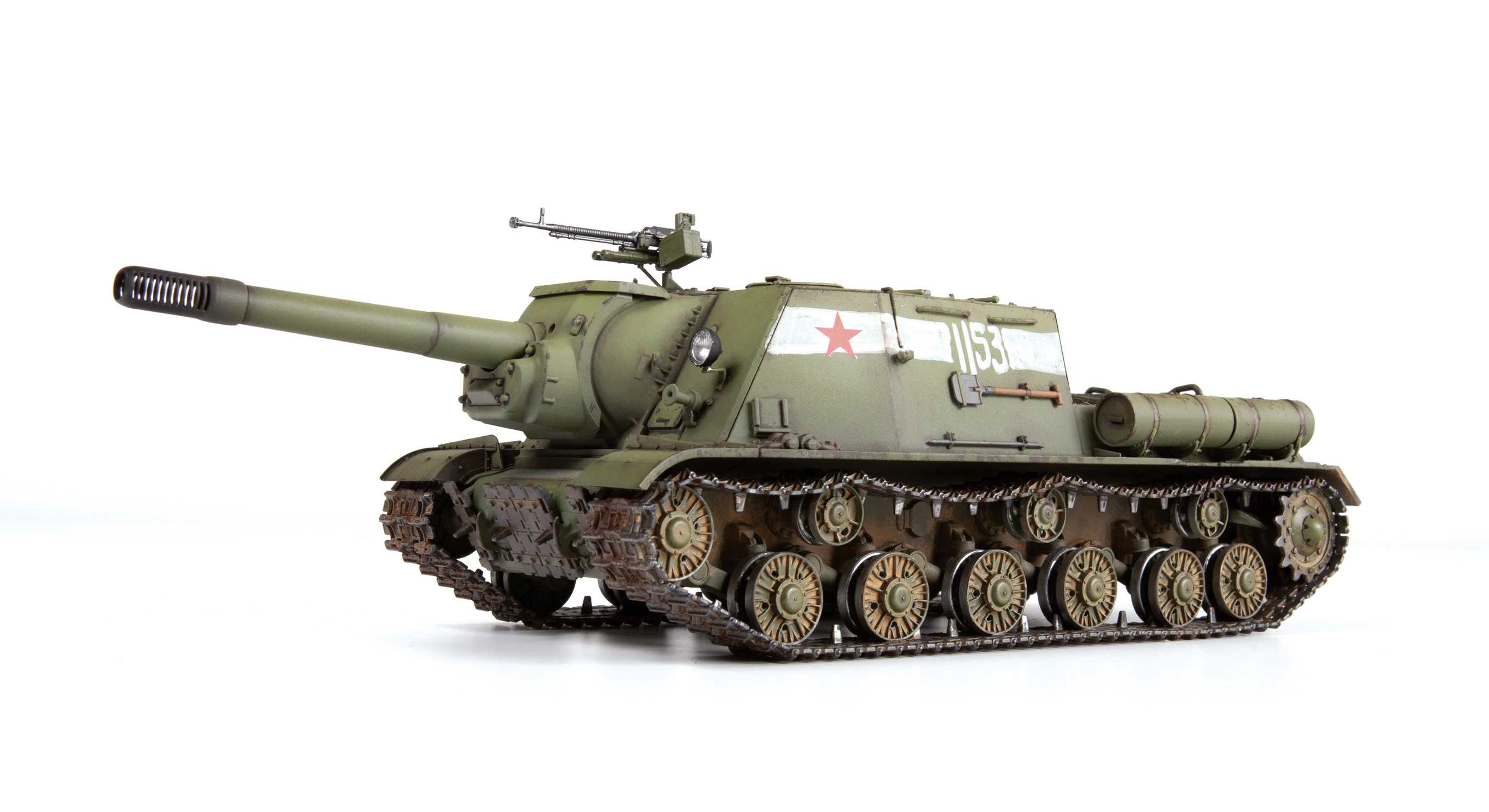 Model Kit military 3721 -  Soviet Self-propelled Gun ISU-152 (1:35)