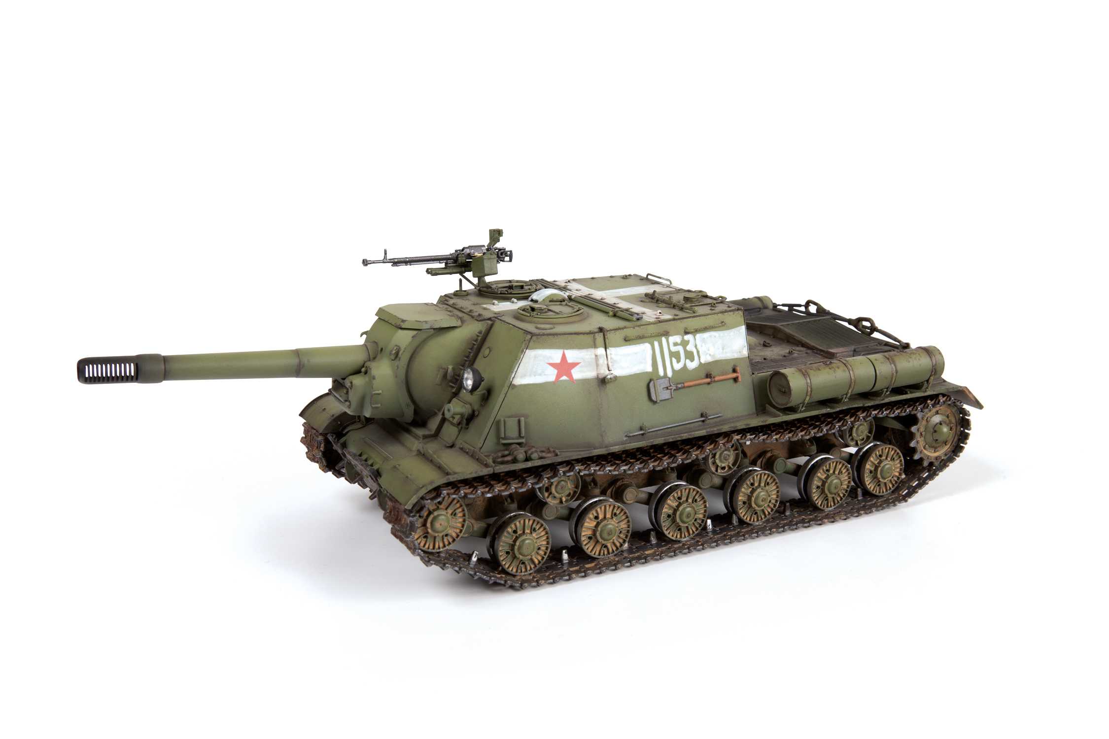 Model Kit military 3721 -  Soviet Self-propelled Gun ISU-152 (1:35)