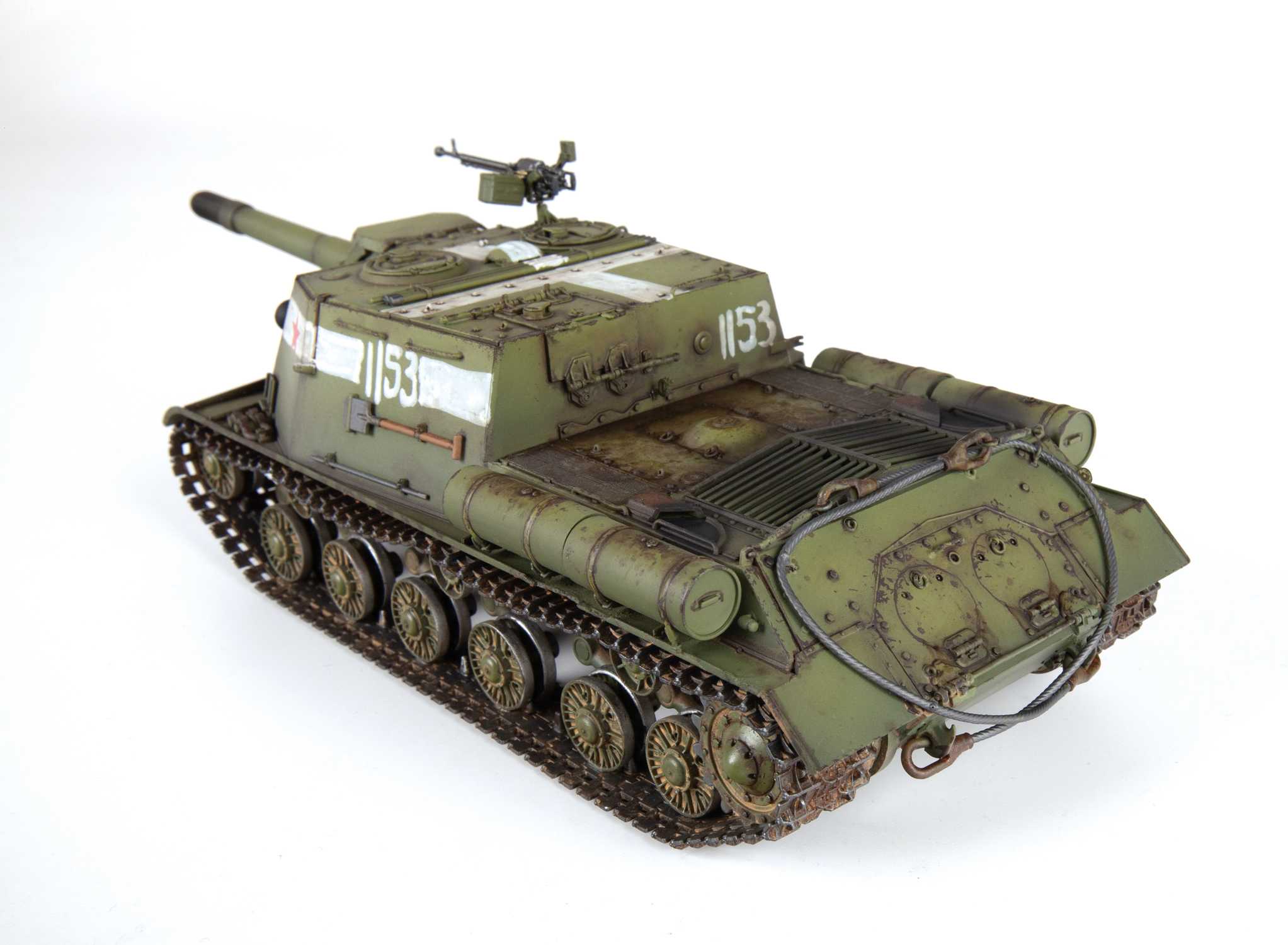 Model Kit military 3721 -  Soviet Self-propelled Gun ISU-152 (1:35)