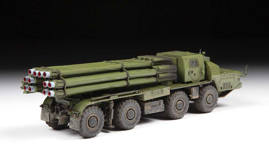 Model Kit military 5072 - Multiple Rocket launch system "SMERCH" (1:72)