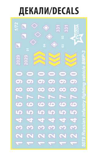 Model Kit military 5079 - BMP-3 (1:72)