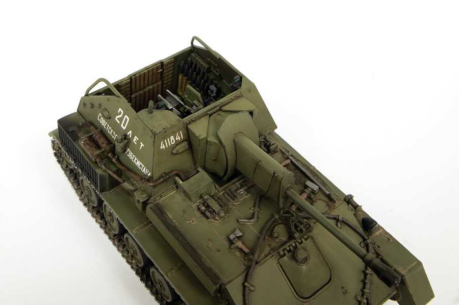 Model Kit military 5080 - Soviet self-propelled gun SU-76M (1:72)
