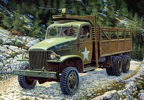 Model Kit military 6271 - GMC 2 1/2 ton. 6x6 truck (1:35)