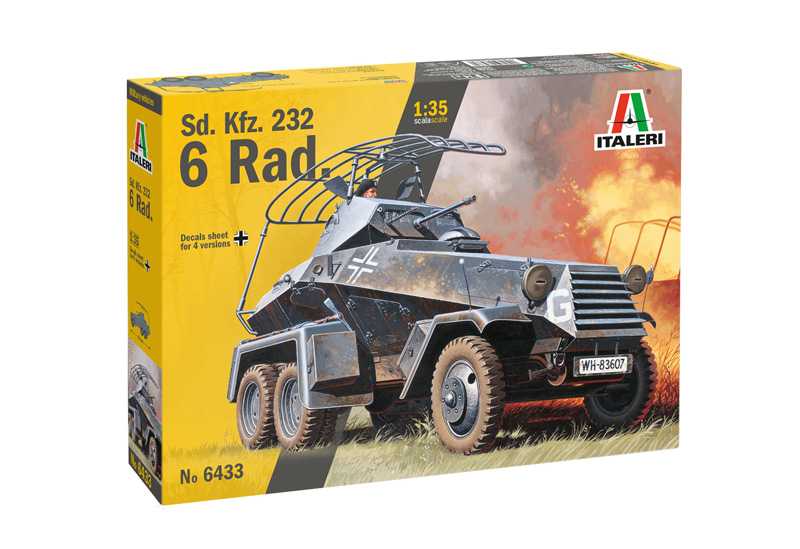 Model Kit military 6433 - Sd. Kfz. 232 6 Rad. (1:35)