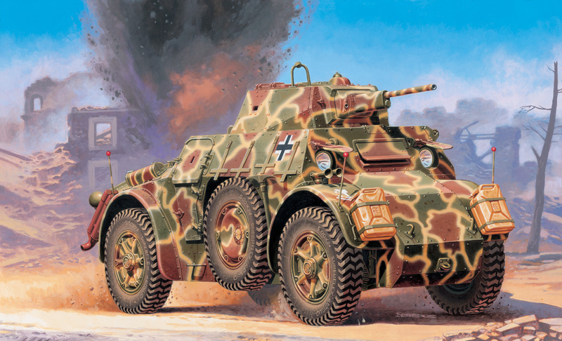 Model Kit military 6451 - AUTOBLINDA AB-43 (1:35)