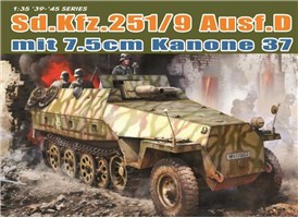 Model Kit military 6516 - Sd.Kfz.251/9 Ausf.D mit KANONE 37 (1:35)