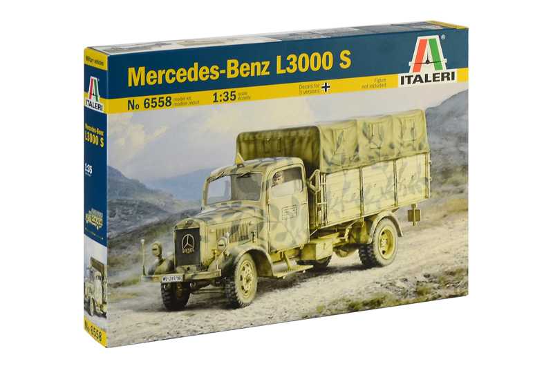 Model Kit military 6558 - Mercedes-Benz L3000 S (1:35)