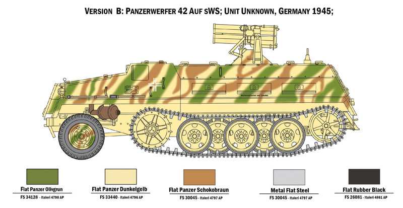 Model Kit military 6562 - 15 cm Panzerwerfer 42 auf sWS (1:35)