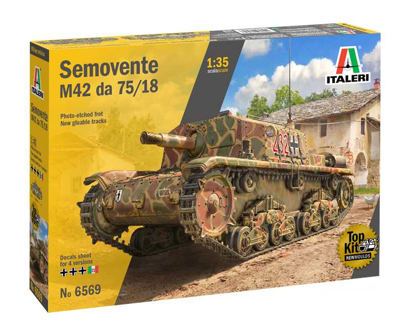 Model Kit military 6569 - Semovente M42 da 75/18 (1:35)
