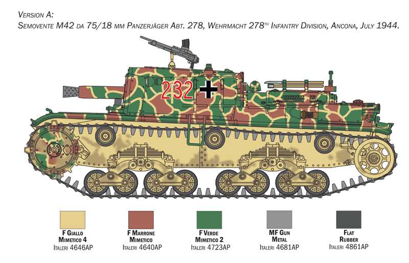 Model Kit military 6569 - Semovente M42 da 75/18 (1:35)