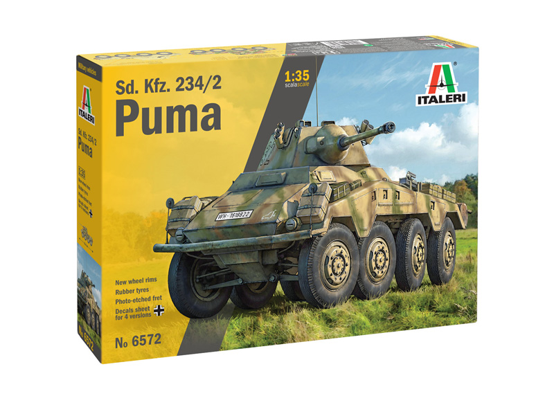 Model Kit military 6572 - Sd. Kfz.234/2 Puma (1:35)