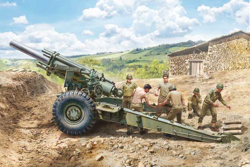Model Kit military 6581 - M1 155mm Howitzer (1:35)