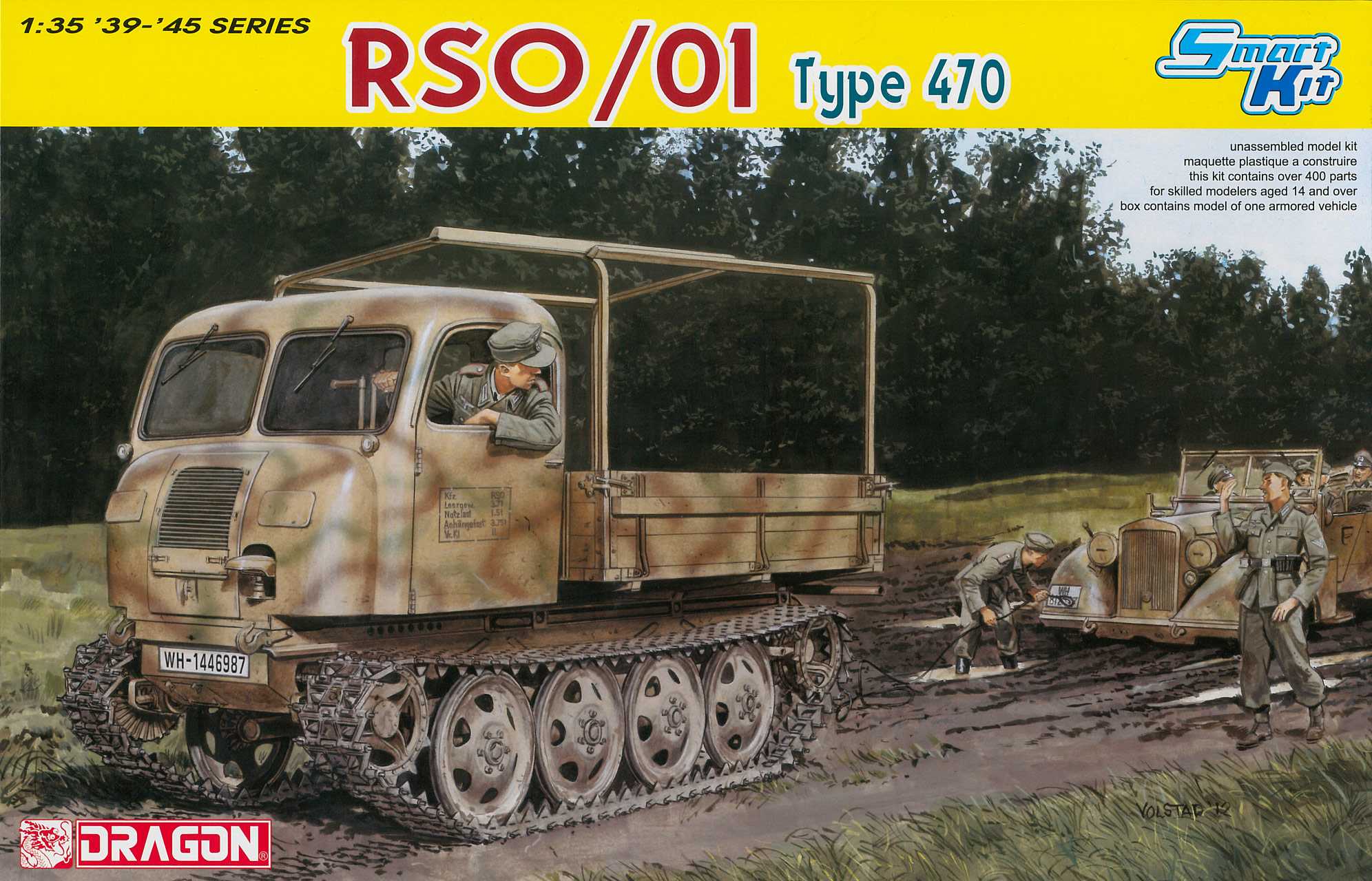 Model Kit military 6691 - RSO/01 Type 470 (1:35)