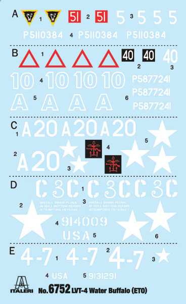 Model Kit military 6752 - LVT-4 Water Buffalo (1:35)