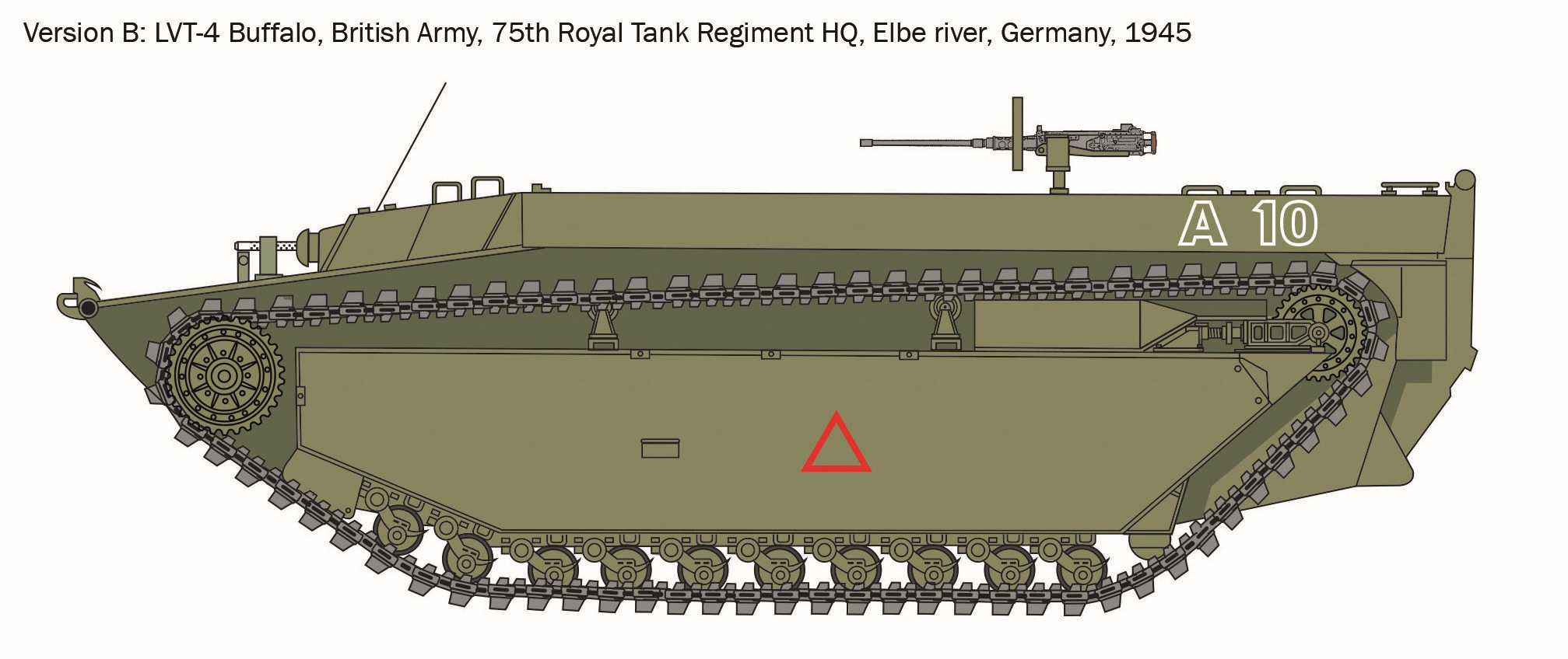 Model Kit military 6752 - LVT-4 Water Buffalo (1:35)
