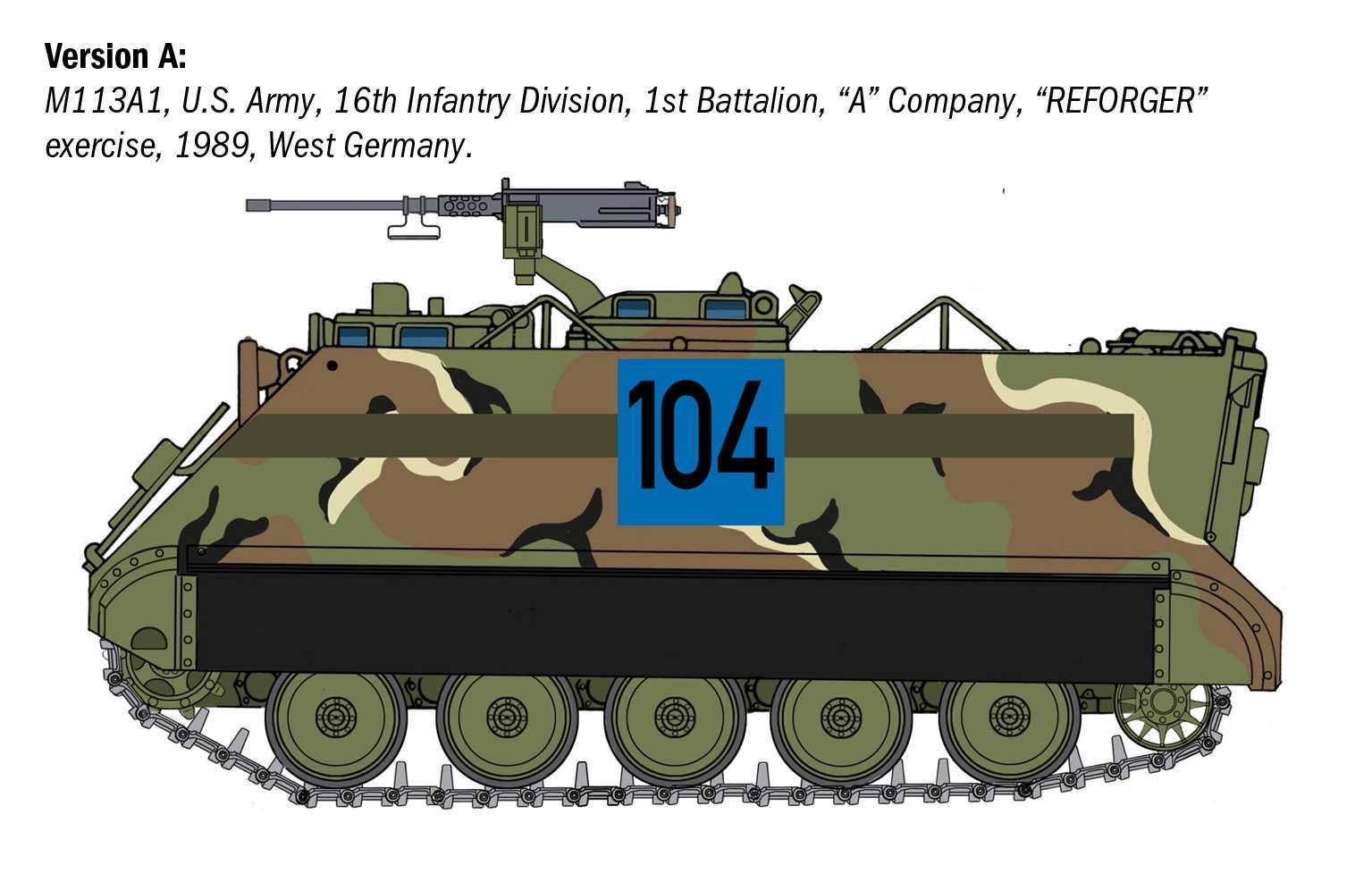 Model Kit military 6753 - M113A1 (1:35)