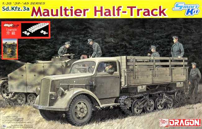 Model Kit military 6761 - SD.KFZ.3a MAULTIER HALF-TRACK (1:35)