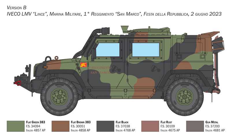 Model Kit military 6766 - VTLM Lince (1:35)