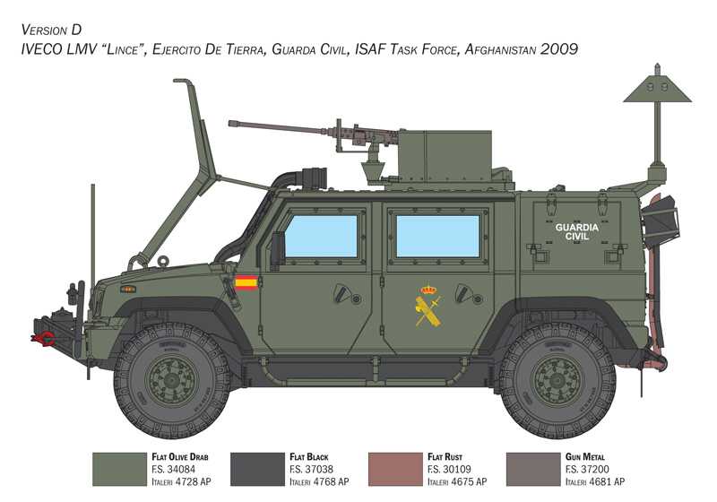 Model Kit military 6766 - VTLM Lince (1:35)
