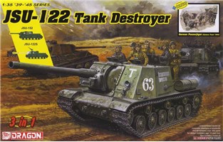 Model Kit military 6787 - JSU-122 Tank Destroyer (3 in 1) (1:35)