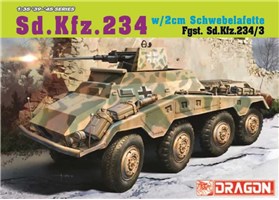 Model Kit military 6969 - Sd.Kfz. 234/3 w/2cm Schwebelafette (2cm) (1:35)