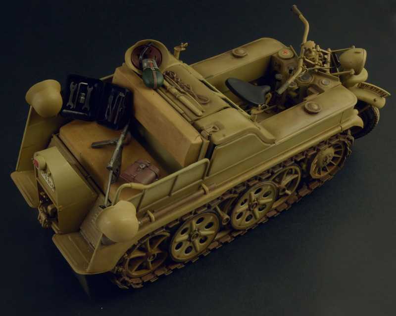 Model Kit military 7404 - HK 101 KETTENKRAD (1:9)