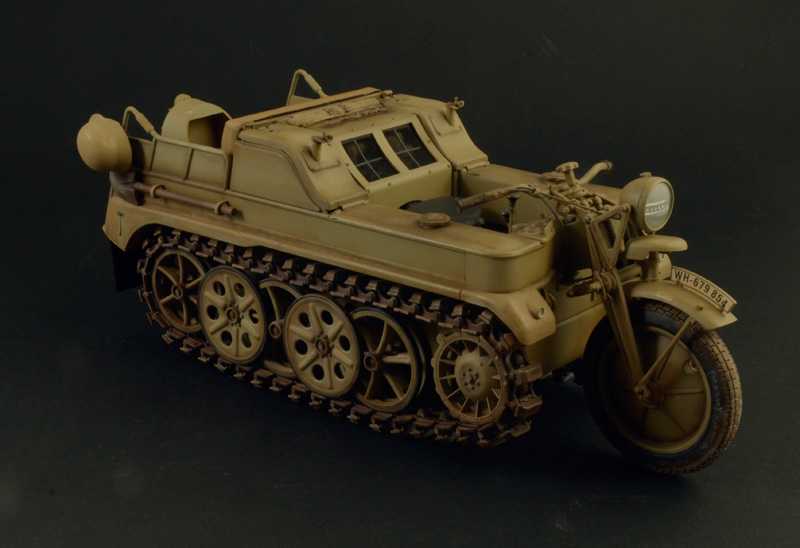 Model Kit military 7404 - HK 101 KETTENKRAD (1:9)
