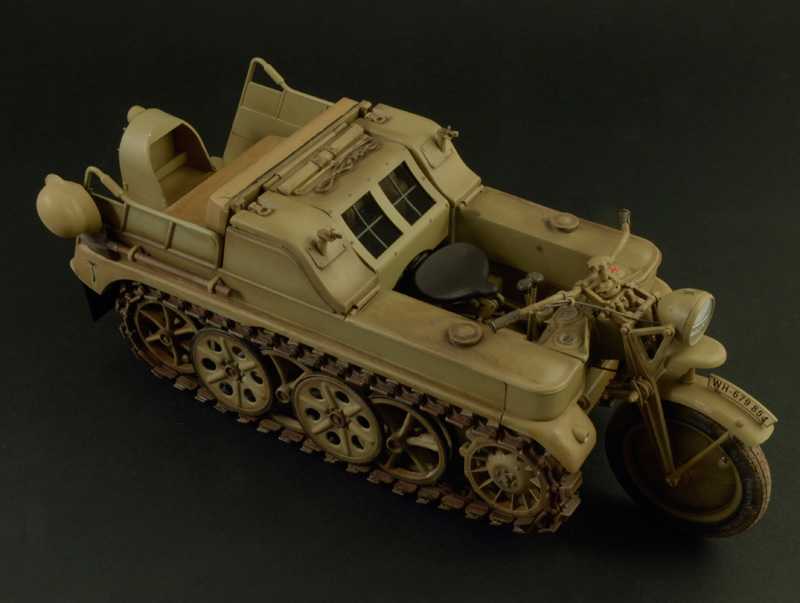 Model Kit military 7404 - HK 101 KETTENKRAD (1:9)