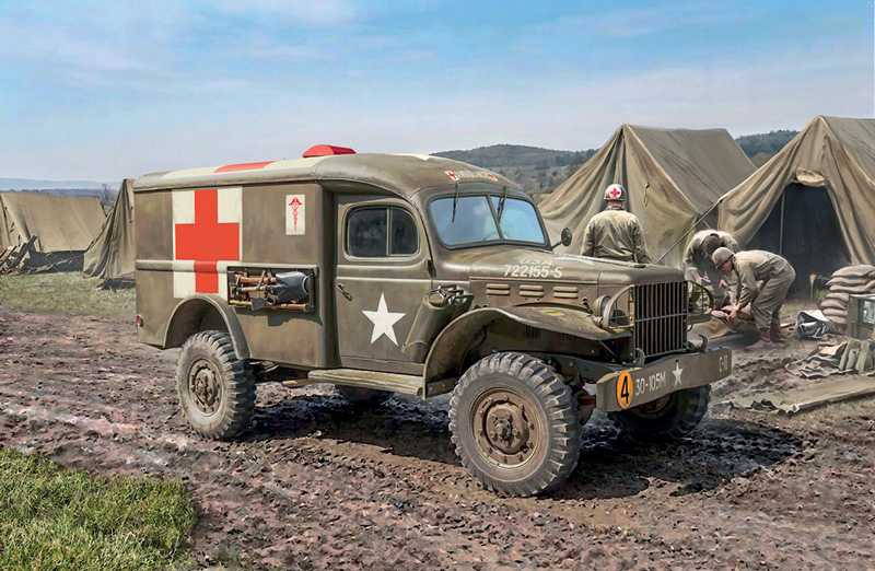 Model Kit military 90226 - Dodge WC54 Ambulance (1:35)
