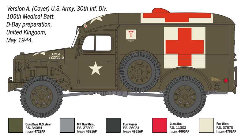 Model Kit military 90226 - Dodge WC54 Ambulance (1:35)