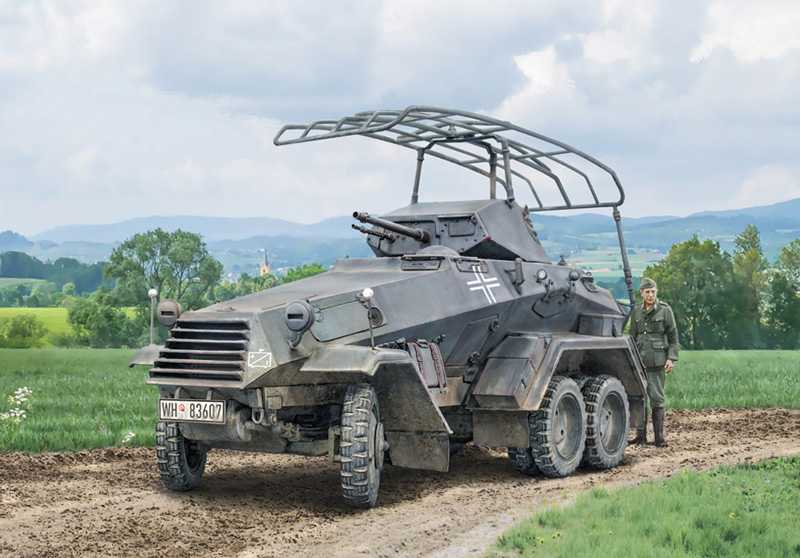 Model Kit military 97032 - Sd.Kfz. 232. 6 Rad (1:72)