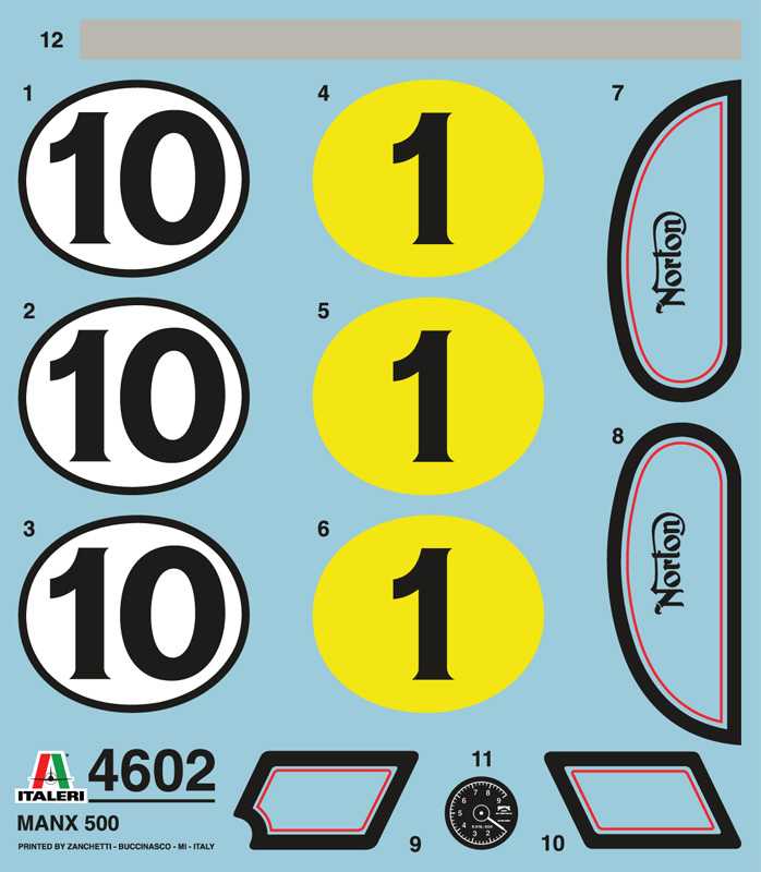 Model Kit motorka 4602 - NORTON MANX 500cc 1951 (1:9)