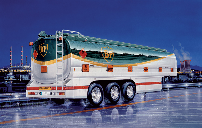 Model Kit návěs 3731 - HEAVY TANK TRAILER "TOPAS" (1:24)