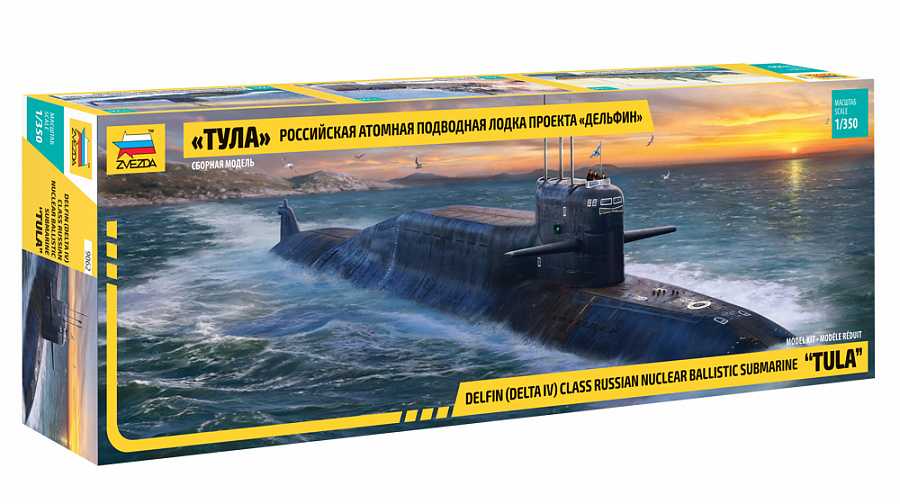 Model Kit ponorka 9062 - "Tula"Submarine Delfin/Delta IV Class (1:350)