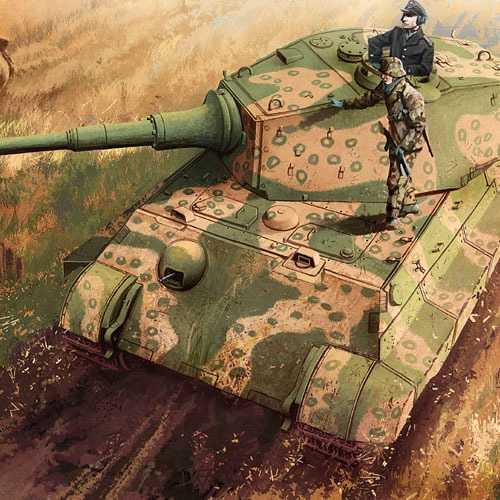 Model Kit tank 13229 - GERMAN KINGTIGER "LAST PRODUCTION" (1:35)