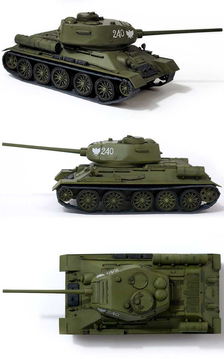 Model Kit tank 13421 - Soviet Medium Tank T-34-85 (1:72)