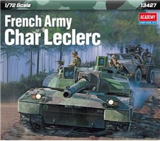 Model Kit tank 13427 - French Army Char Leclerc (1:72)