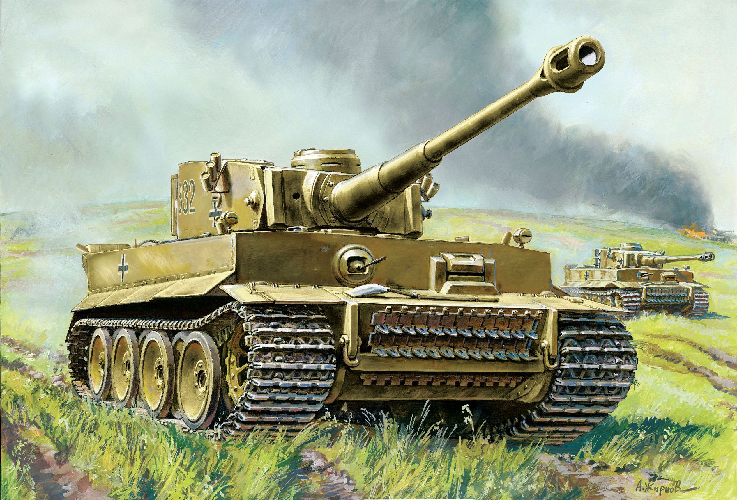 Model Kit tank 3646 - Tiger I Early (Kursk) (1:35)