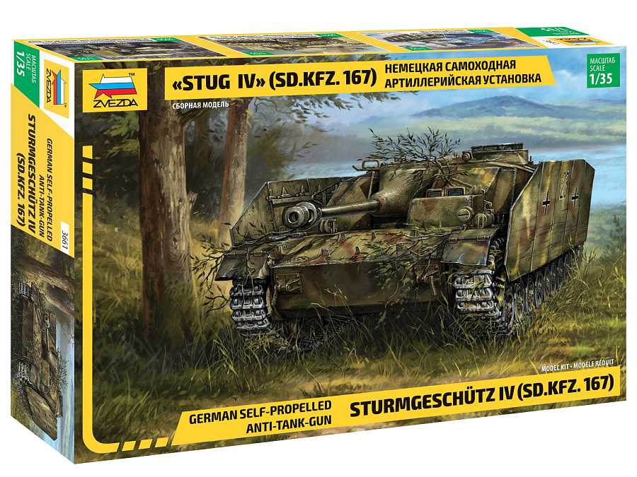 Model Kit tank 3661 - Sturmgeschuetz IV (1:35)