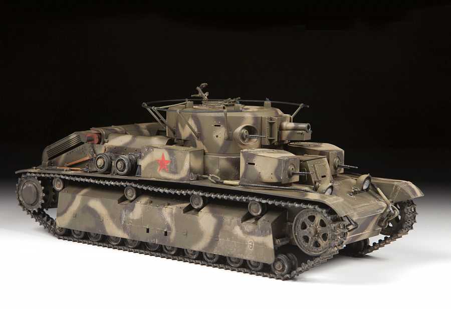 Model Kit tank 3694 - T-28 Heavy Tank (1:35)