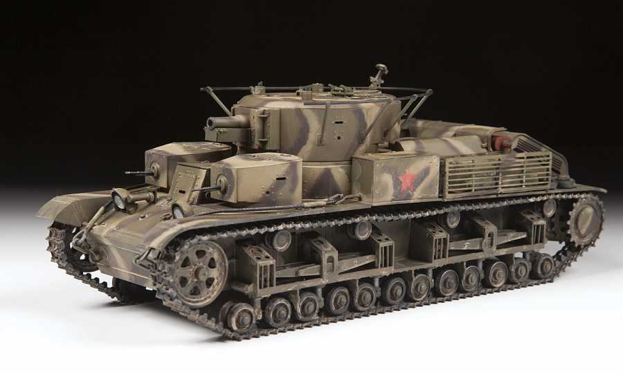 Model Kit tank 3694 - T-28 Heavy Tank (1:35)