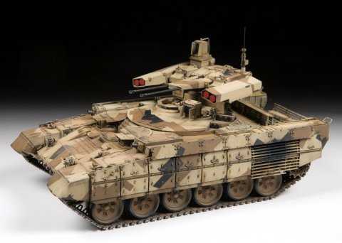 Model Kit tank 3695 - Terminator 2 Russ.Fire Support Vehicle (1:35)