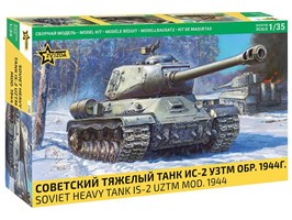 Model Kit tank 3708 - IS-2 Heavy Tank (1:35)