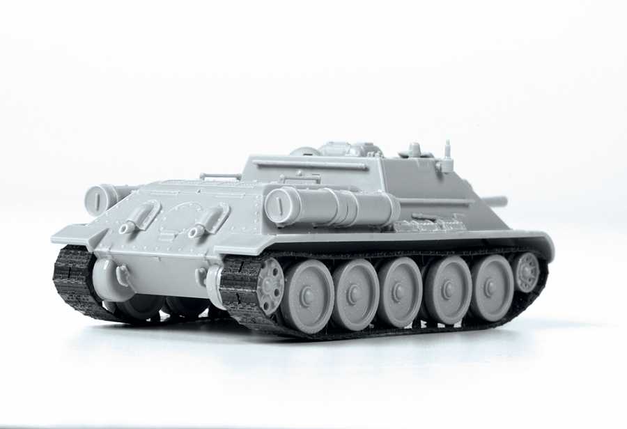 Model Kit tank 5043 - SU-122 Soviet Tank Destroyer (1:72)