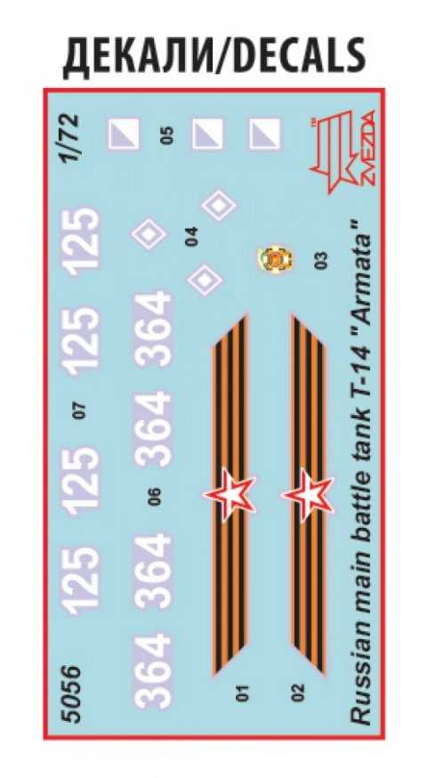 Model Kit tank 5056 - T-14 Armata (1:72)