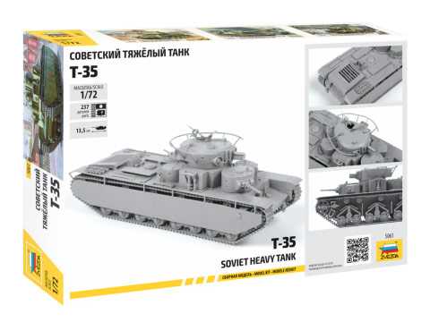 Model Kit tank 5061 - Soviet Heavy Tank T-35 (1:72)